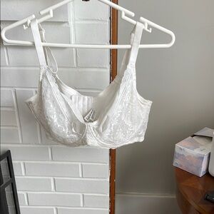 Elegant Lace White Bra